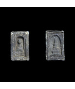 Thai Amulet In Wooden Box Wat Phra That Phanom Cultural Keepsake B Buddhist - $39.00