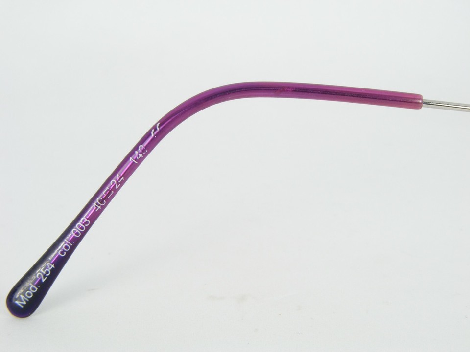 VISTAN Mod. 254 003 BLUE /SILVER EYEGLASSES GLASSES METAL FRAME 40-24-140mm Item image 9