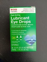1 Original Lubricant Eye Drops 2 Ct. 0.5 OZ  (ZZ16) - £10.19 GBP