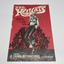 The Hellcats Original Movie Press Kit Poster 1968 JD Crown International... - $82.17