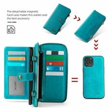 For iPhone 12 Mini/12 Pro/Max  Leather Wallet Magnetic Flip back Case Cover - $100.00