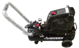 FOR PARTS - Husky Portable Air Compressor 8 Gal. 150 PSI Corded Electric - $79.99