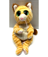 Ty Beanie Babies Beanie Bellie Mango The Gold Tabby Cat Stuffed Animal P... - $94.08 MXN
