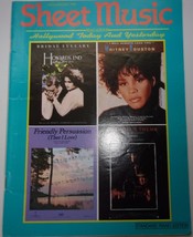 Sheet Music Magazine Hollywood Today &amp; Yesterday July? Aug 1993 - $5.46 CAD