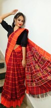 Wedding Sambalpuri   Santali pure cotton saree Latest Sambalpur tample S... - $269.19 CAD