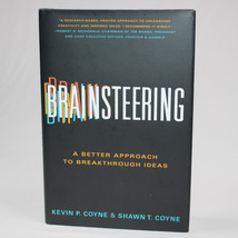 SIGNED Brainsteering A Better Approach To Breakthrough Ideas Hardcover Book w/DJ - £22.54 GBP