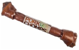 Pork Chomps Roasted Knot Bone 20&quot; Dog Chew - £21.33 GBP