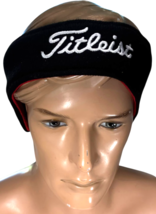 Titleist Golf Warm Earband Headband Ear Warmer Sweatband Red &amp; Black - $10.40