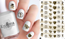 Wake Forest Demon Deacons Nail Decals (Set of 50) - £3.91 GBP