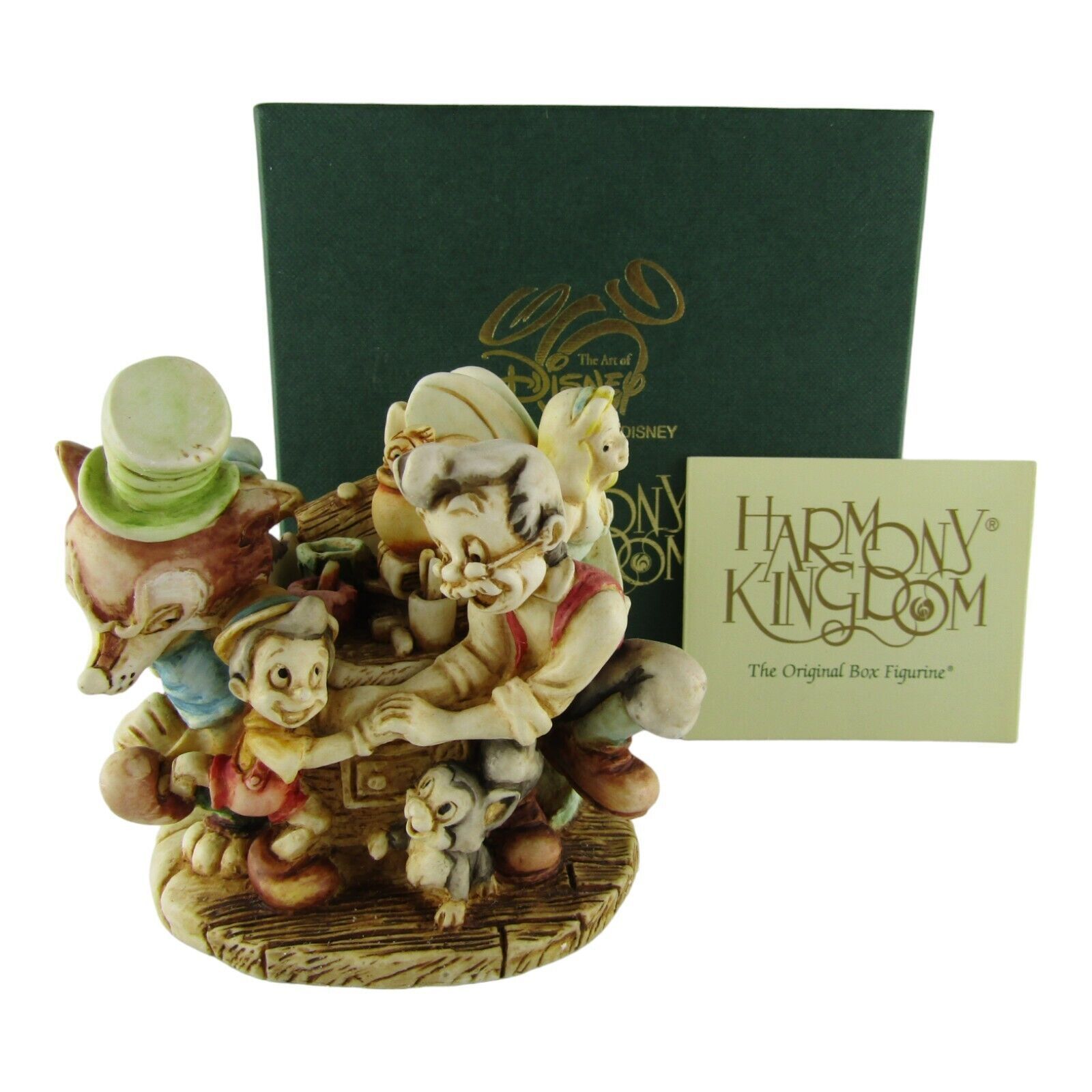 Primary image for Disney Harmony Kingdom Pinocchio's Great Adventure Figure Trinket Box With Box