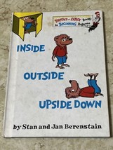 Inside Outside Upside Down 1968 Book Club Edition By Jan And Stan Berenstain - £4.71 GBP