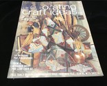 Decorating &amp; Craft Ideas Magazine October 1975 Raffia Dolls, Log Cabin Q... - £7.86 GBP