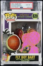 Tone Rodriguez Signed Funko Pop #820 PSA/DNA Encapsulated The Simpsons F... - £234.31 GBP