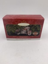 Hallmark Keepsake Ornament Heritage Springer Harley Davidson Motorcycle - $9.28