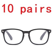 10 Pair Women Ladies Mens Unisex Round Frame Reading Glasses Blue Light ... - £14.87 GBP