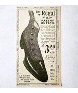 Bliss Regal 141 Leather Shoes 1897 Advertisement Victorian Fashion ADBN1A8 - $27.40 CAD