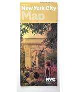 Post 9/11 Official New York City Map Fold Out Broadway Ads NYC - $7.50