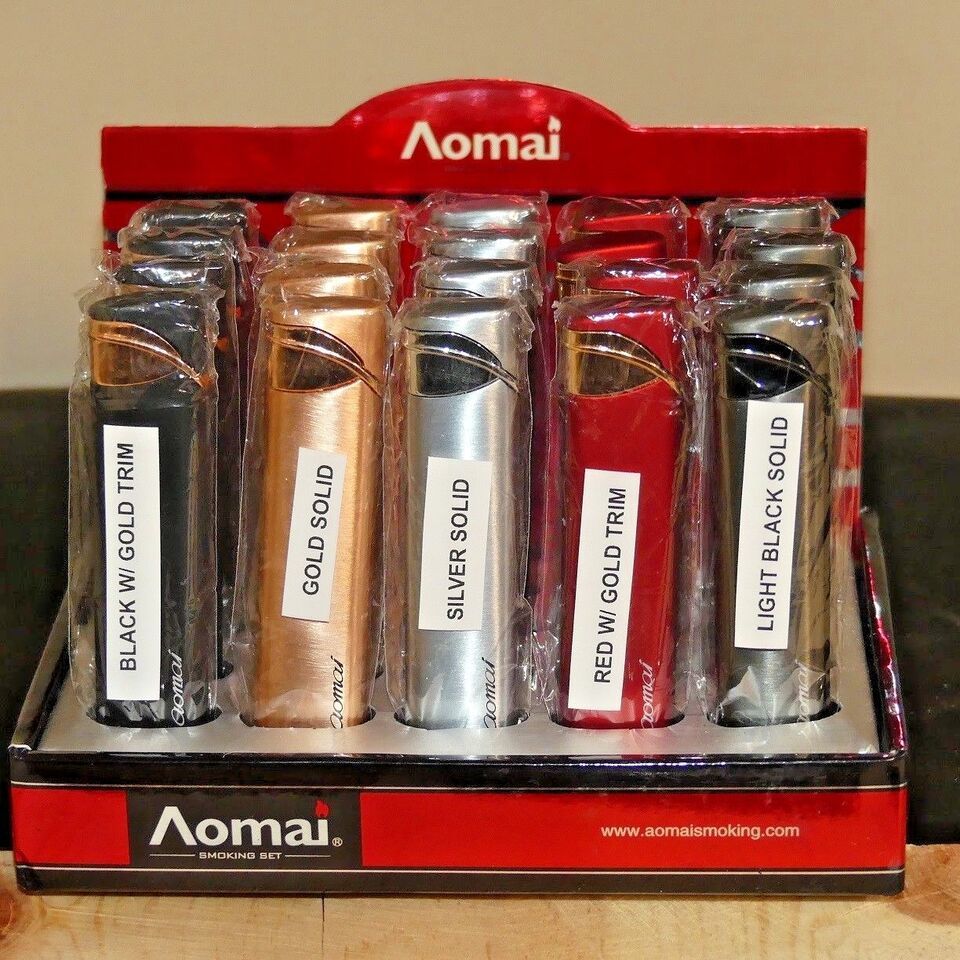 Fancy Ultra Thin Jet Torch Lighter Choice Of 5 Beautiful Colors USA Stocked - $7.55+