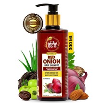 The Indie Earth Advanced Red Onion Shampoo Red Onion, Curry Leaf 300ml/10 Fl.Oz  - £16.03 GBP