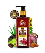 The Indie Earth Advanced Red Onion Shampoo Red Onion, Curry Leaf 300ml/1... - £16.81 GBP