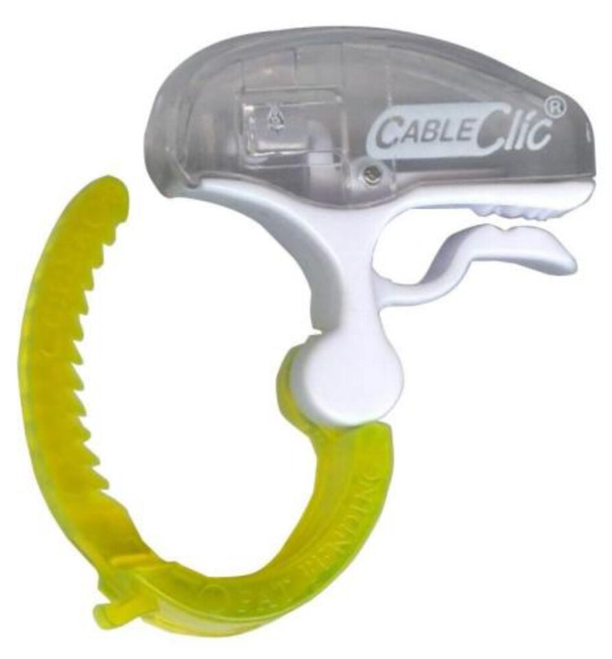 Micro Cable Clic - 1/2” Yellow, 1 Piece - $2.79