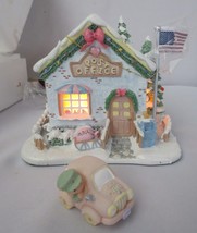 Precious Moments Holly Day Greetings Post Office Sculpture Hawthorne Village COA - £27.94 GBP