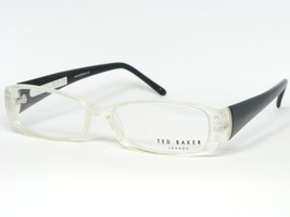 Nuevo Ted Baker Victory 8032 879 Transparente / Negro Gafas Marco 52-15-140mm - £64.02 GBP
