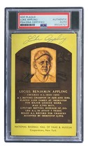 Luke Appling Autografato 4x6 Chicago Bianco Sox Hof Placchetta Scheda PSA/DNA - £53.96 GBP