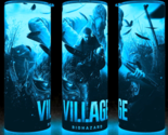 Glow in the Dark Resident Evil Village Winters and Redfield Cup Mug Tumbler - $22.72