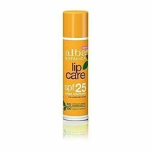 NEW Alba Botanica Moisturizing Sunscreen Lip Balm Sunscreen Spf 25 0.15 oz - £6.33 GBP