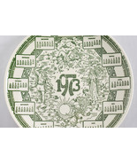 Mount Clemens USA 70s Art China Zodiac Four Seasons Calendar Plate 1973 ... - £23.60 GBP