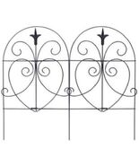 Panacea 89379 Romantic Folding Border Fence, Black - €26,31 EUR