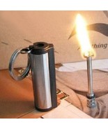 Survival Camping Hiking Emergency Fire Starter Flint Match Lighter KeyCh... - £7.11 GBP