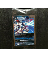Digimon Card Game BT2-028 Aeroveedramon R Pre Release Winner Promo SEALED - $83.16