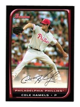 2008 Bowman #12 Cole Hamels Philadelphia Phillies - £1.65 GBP