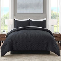 King Size Bed in Bed 90&quot;x 104&quot;, 3-Piece King Comforter Set with 2 Pillowcases - £39.34 GBP