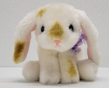 Vintage Tyco Bunny Bunny Bunnies White Rabbit Plush Yellow Brown Spots -... - $133.55