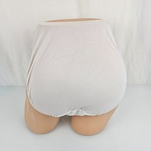 Hanes Nylon Spandex White Hi Cut Leg Granny Panties 10 - £15.67 GBP