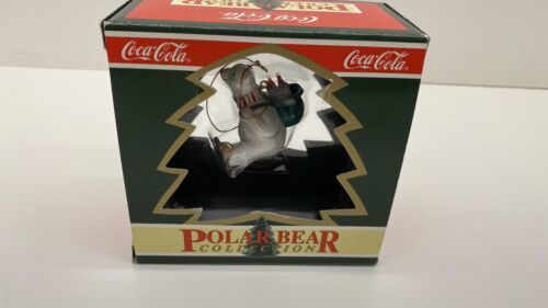 Primary image for 1995 Coca Cola Polar Bear Collection NORTH POLE DELIVERY Ornament 
