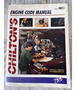 Chilton’s Engine Code Manual #8851 Published 1995 All Domestic &amp; Import ... - £10.05 GBP