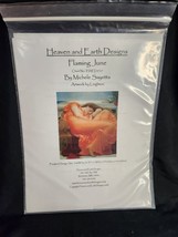 Heaven And Earth Designs Flaming June Cross Stitch Chart Hael4727 - £11.20 GBP