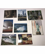 lot of 8  New York postcards ( statue of Liberty, 911 Memorial, Ellis Is... - $12.11 CAD
