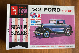 Scale Stars &#39;32 Ford V-8 Coupe Model Kit 1/ 32 Scale AMT AMT1181/12 - $21.99