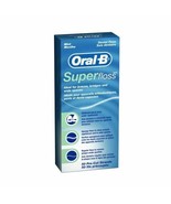 Oral B Super Dental Floss Precut Strands Clean Remove Plaque Mint Lot Of 3 - $14.00