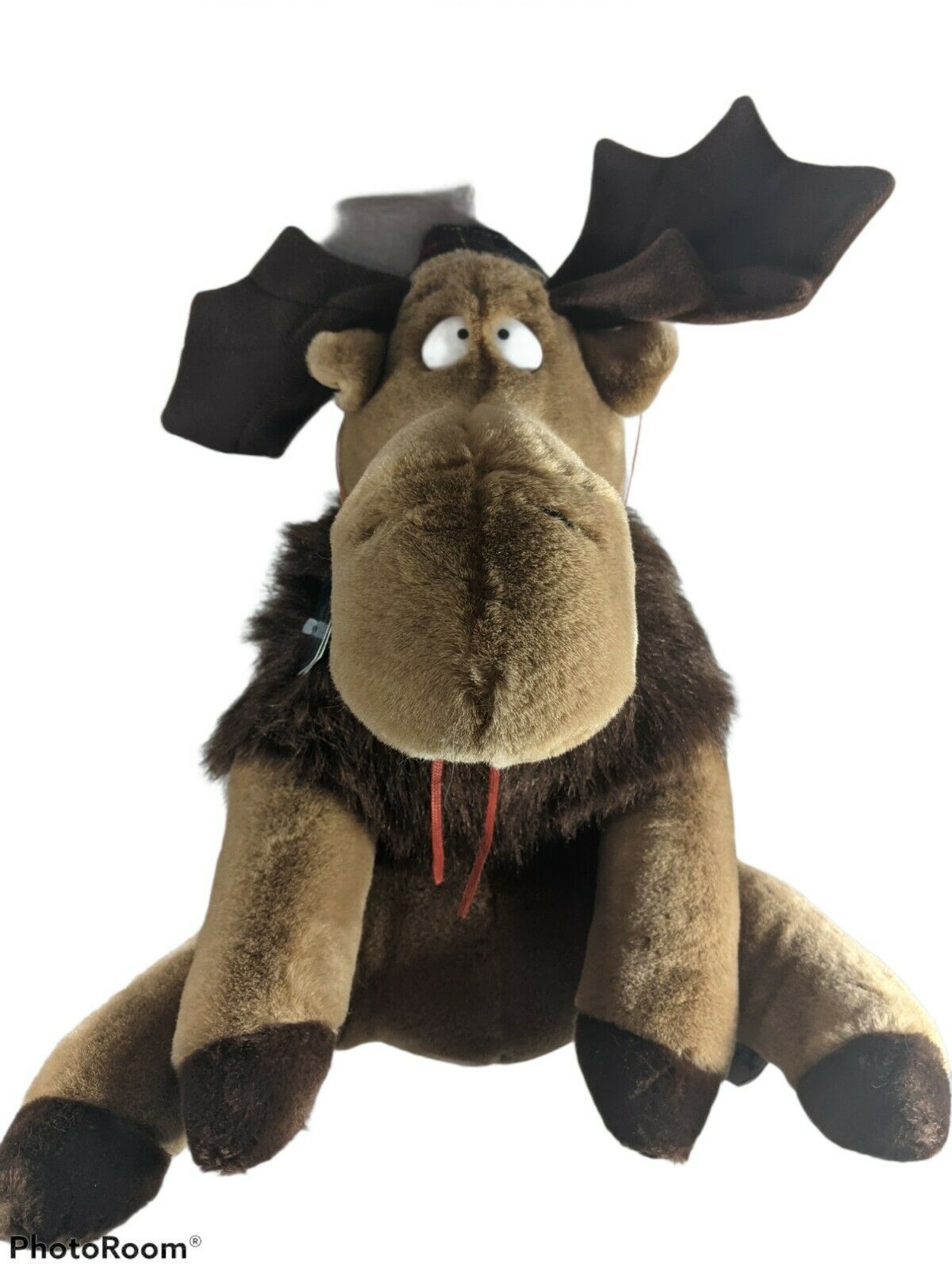 Primary image for MURPHY MOOSE Plush Toy with Tag Stuffed Animal 14”  1985