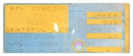 Grateful Dead Concierto Ticket Stub June 21 1991 Washington D.C - £39.54 GBP