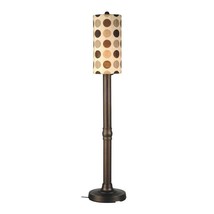 Patio Living Concepts 47250 70 x 3 in. Coronado Floor Lamp with Black Body &amp; Moj - £239.67 GBP