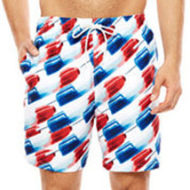 Arizona Men&#39;s Swim Trunks Shorts Bomb Pop Size XX-Large New - £15.39 GBP