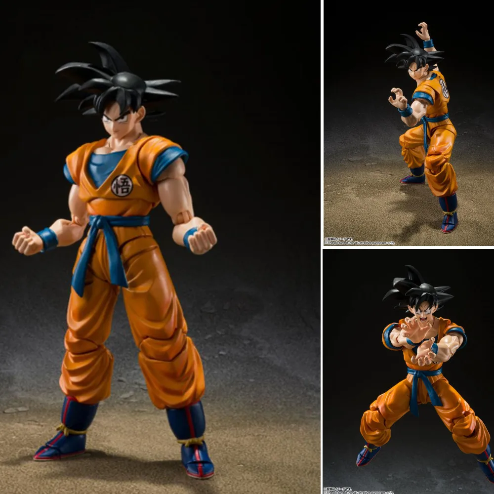 Original Anime Figure SHF Dragon Ball Z Son Goku S.H.Figuarts Goku Action Figure - £73.60 GBP