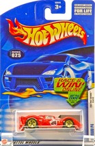 Hot Wheels 2002 First Editions Red Ferrari P4 #025 Race/Win Card 1:64 Scale - £19.78 GBP
